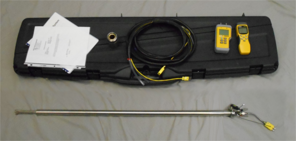 Clean Air Pitot Probe/S-Type Pitot Probe Test Kit