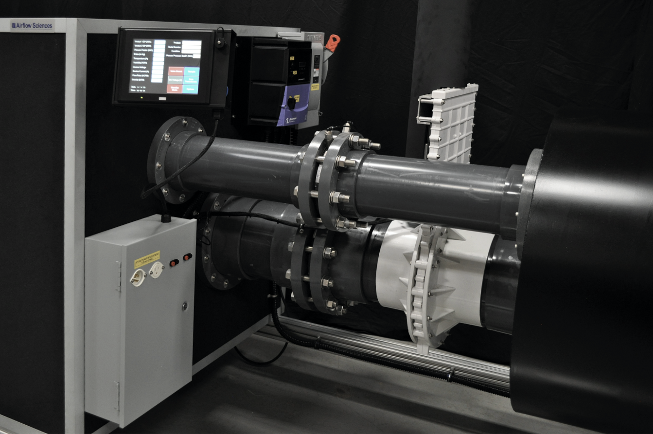 Generating Fan Performance Curves with an AMCA/ASHRAE Flow Tunnel