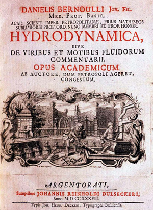 Daniel Bernoulli Hydrodynamica